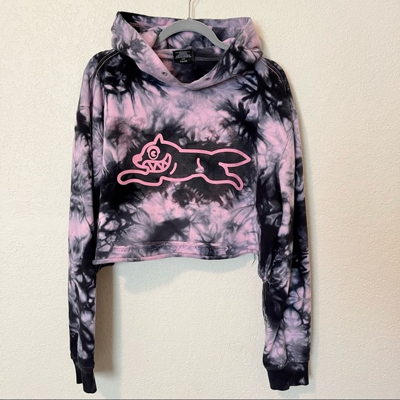 Icecream Tops Icecream Tie Dye Cropped Hoodie Poshmark